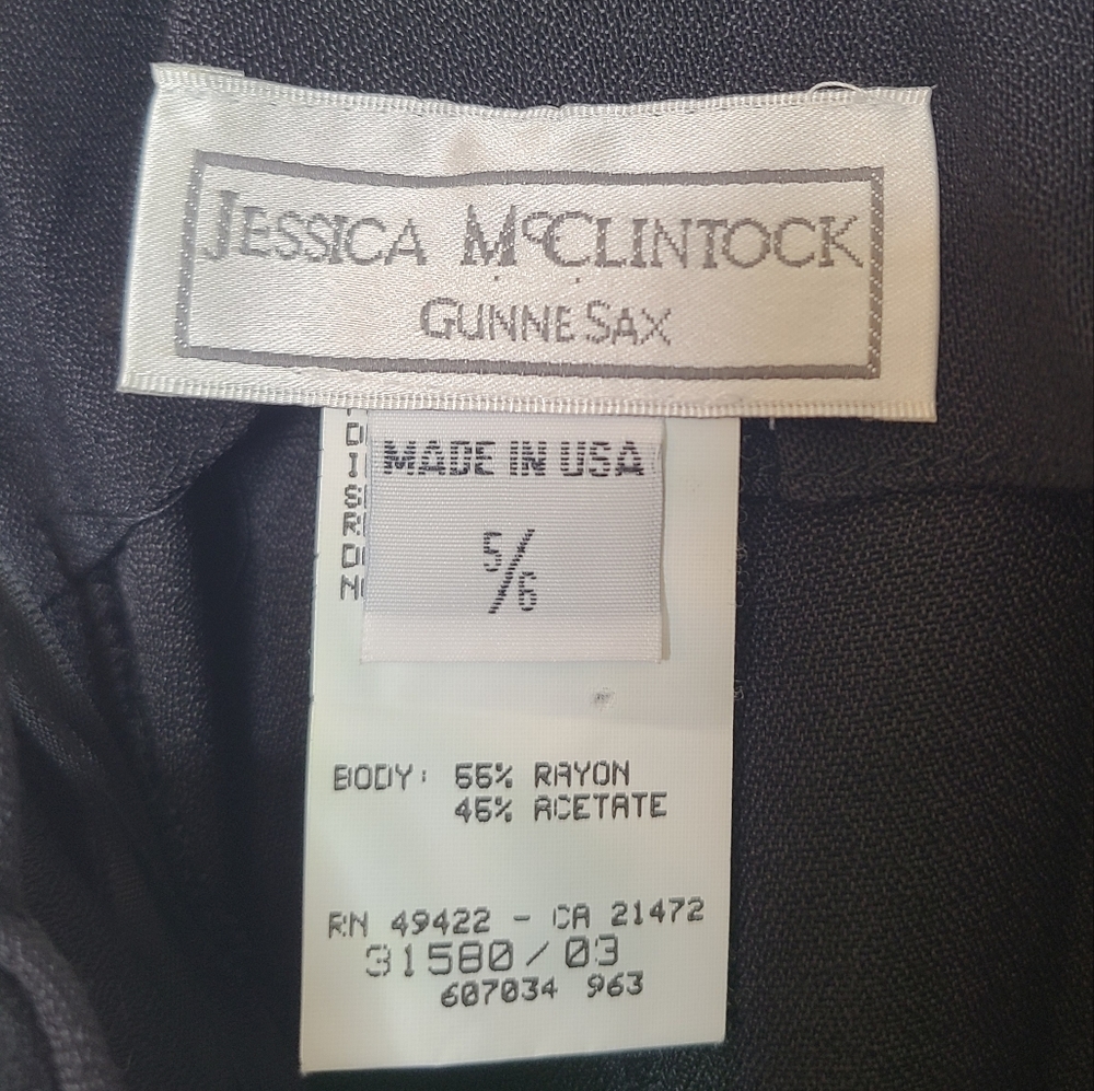 Vintage Jessica McClintock Gunne Sax 90s Sequin Slip Dress - Picture 7 of 8